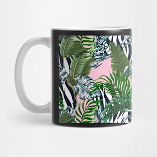 Zebra pink jungle Mug